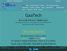 Tablet Screenshot of gaatech.com